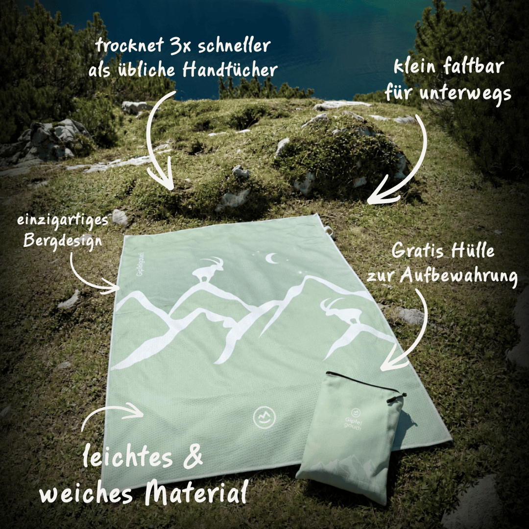 Bergwelten Mikrofaser Handtuch