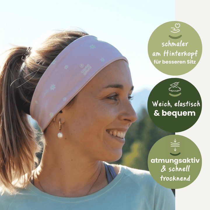 Sportstirnband Edelweiß