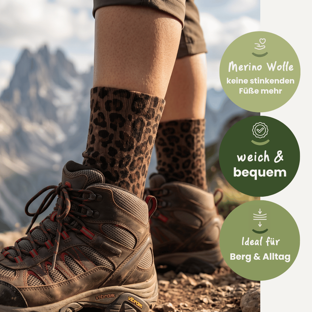 Merino Leo Socken