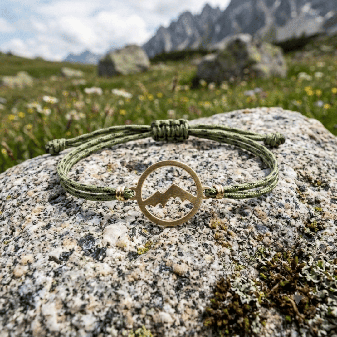 Kletterseil Berge Armband