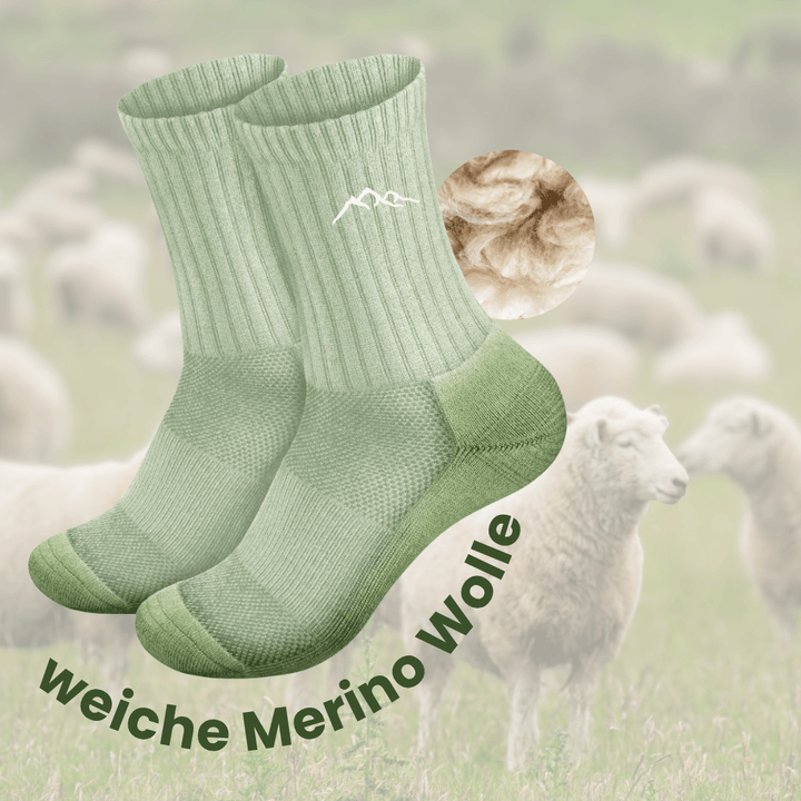 4 für 3 Merino - Wandersocken