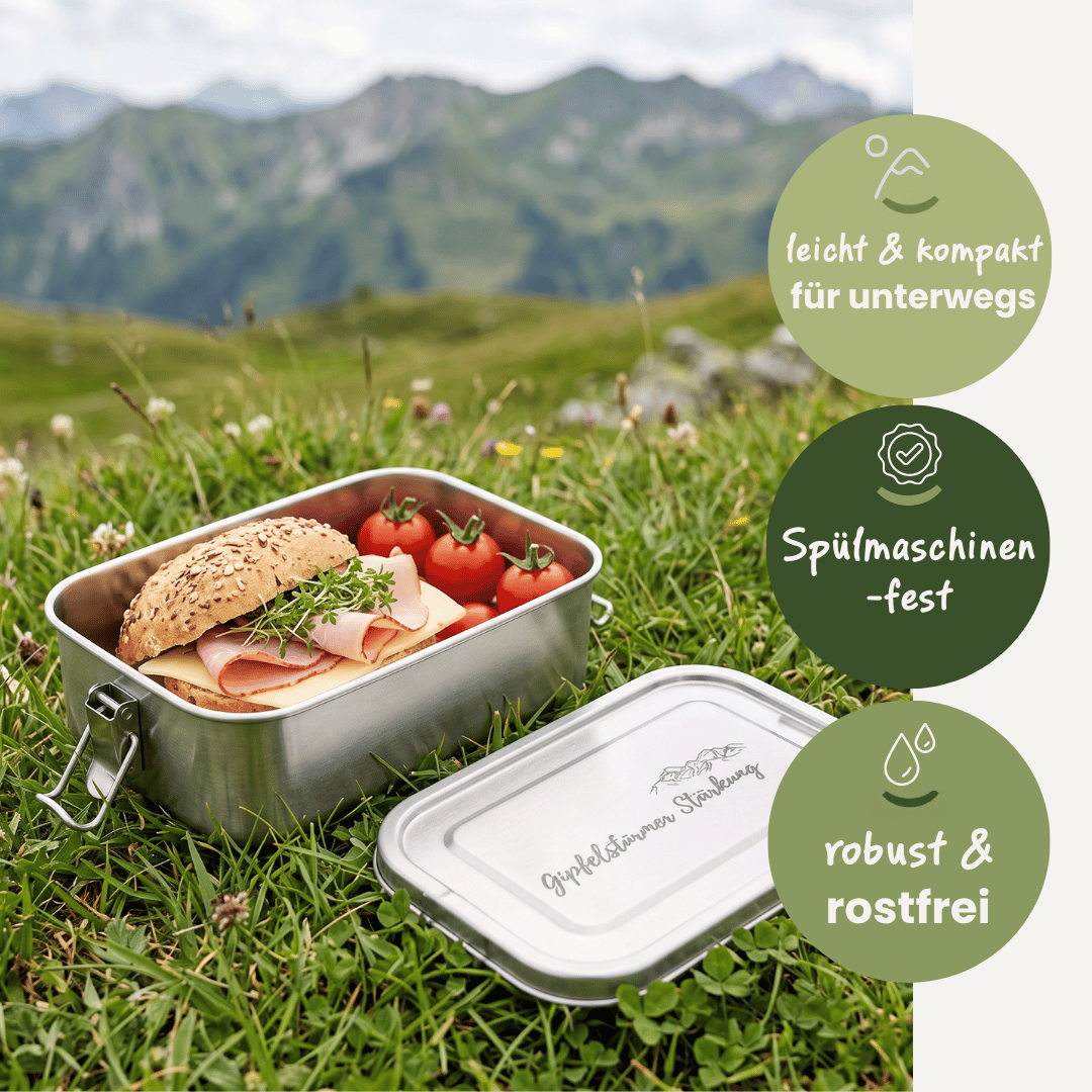 Edelstahl Brotzeitbox