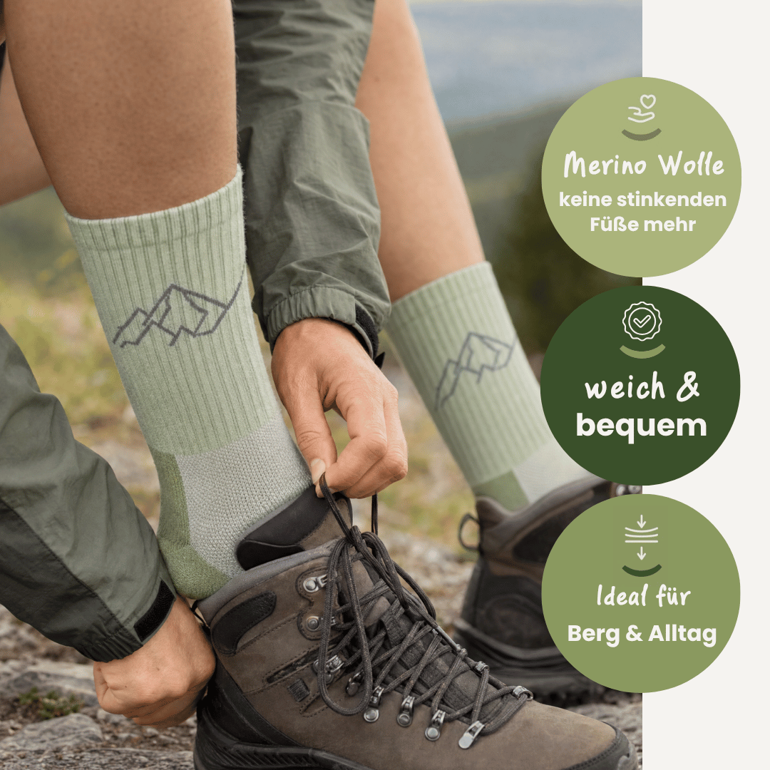 Merino Socken Berge