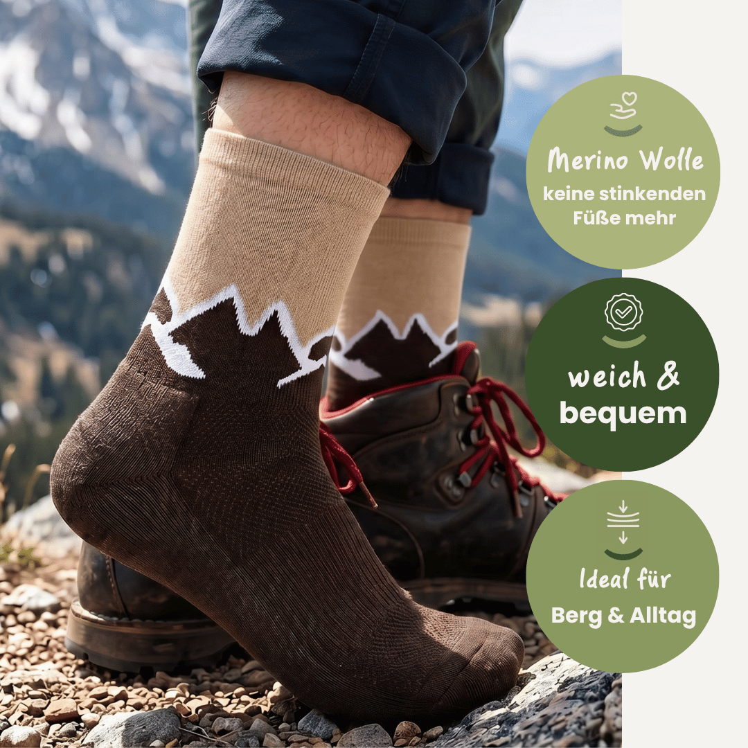 Merino Socken - Bergwelten