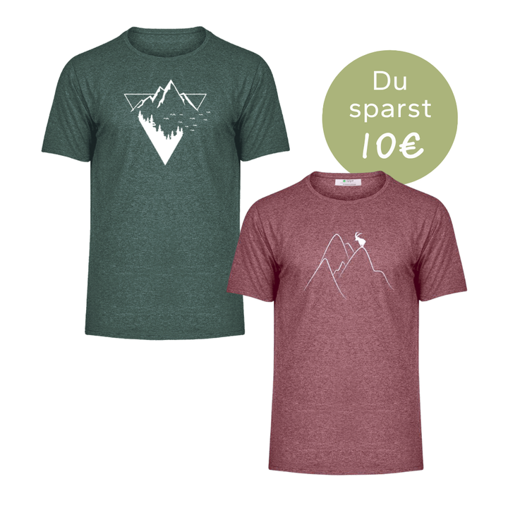2er Set Funktionsshirt - Männer